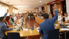 Acto de nomeamento de Ant�n Riveiro Coello como fillo adoptivo de Boiro