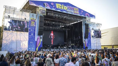 R�o Verbena Fest, en Pontevedra. Coque Malla