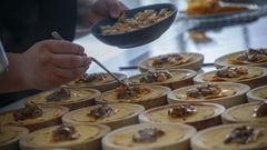 Degustacin de platos con el berberecho de Noia como protagonista