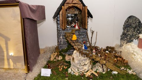 Los detalles de cada uno de los belenes son admirables