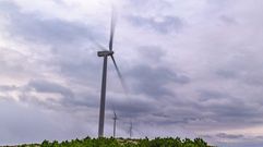 El parque elico de Corme es propiedad de EDP Renovables