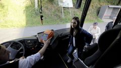 Un autob�s escolar compartido