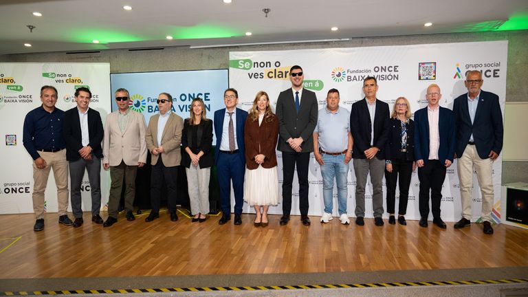 A Coru&ntilde;a acogi&oacute; este mi&eacute;rcoles la presentaci&oacute;n de la Fundaci&oacute;n ONCE Baja Visi&oacute;n