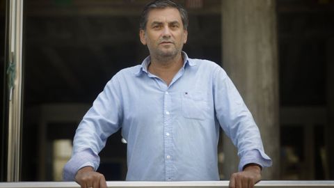 Adelo Freire, secretario da confrar�a de pescadores de Noia e xerente da s�a organizaci�n de produtores pesqueiros.