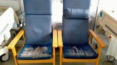 Los sillones para los acompa�antes
