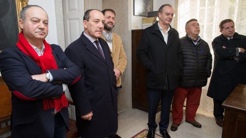 Visita previa � Casa de Eduardo Pondal