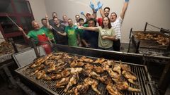 Festa do Polo � brasa de Ba��as, nunha imaxe de arquivo