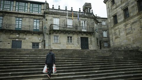 A Casa da Parra é unha das obras de Domingo de Andrade en Santiago