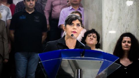 La exfiscal anticorrupci�n rumana Laura Kovesi