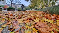 Borrasca para arrancar la semana en Pontevedra