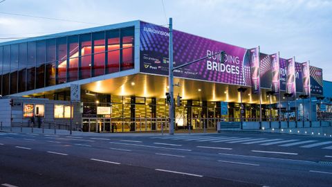 El pabellón Wiener Stadhalle, que repetirá como sede de Eurovisión