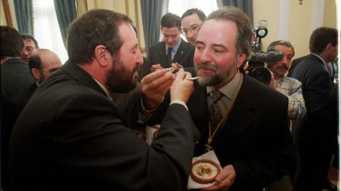 Con Xaime Bello Costa, ex alcalde de Ferrol