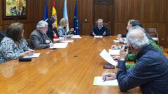 Imagen de la junta de gobierno de este lunes