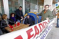 Las movilizaciones se est�n sucediendo en la comarca de Vigo estos d�as.