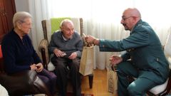 Jos� Arias Guedella celebrando su 101 cumplea�os