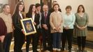 María Méndez, a la izquierda, junto a su compañera Paula Suárez