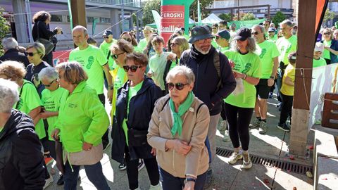 ANDAINA SOLIDARIA CONTRA EL CANCER ORGANIZADA POR LA ASOCIACION DE RIBEIRA