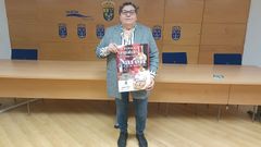 La concejala de Festas, Mar G�mez, durante la presentaci�n del evento
