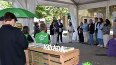 Miembros del gobierno amiense y la oposici�n participaron en el acto inaugural de la Feira da Sa�de