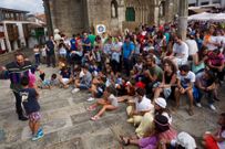 Los m�s peque�os tambi�n disfrutan de la feria. 