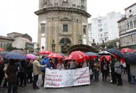 La marea blanca protagoniz la primera movilizacin del 2016. 