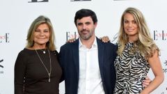 Cari Lapique, Antonio Matos y Carla Goyanes,