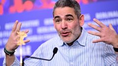 El director mexicano Fernando Eimbcke presentando �Moscas�.