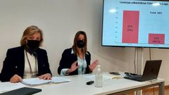 La edila Paula Alvarellos y la alcaldesa Lara M�ndez