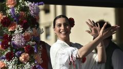 Desfile el Bando de la Huerta, en Murcia, una feria de abril.