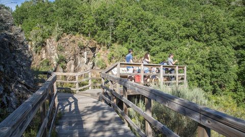 Un mirador situado en la ruta