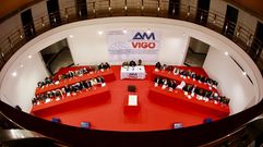 Pol�mica en el primer pleno del �rea de Vigo