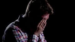 El opositor, en un momento de la entrevista