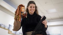 Alba Grande V�zquez, Alba de Vales, actriz de teatro y juglaresa.