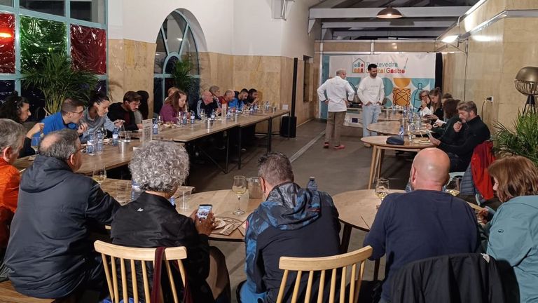 Imagen de archivo de una de las actividades organizadas en O Mercado antes de Navidad
