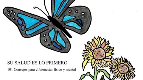 La ilustracin de la portada del libro la realiz la hija de la autora