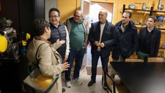 Viisita de representantes del gobierno local�a directivos de las firmas del grupo Coello