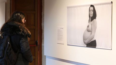 Una de las fotograf�as de la muestra��Virando o rosa�, en Fonseca