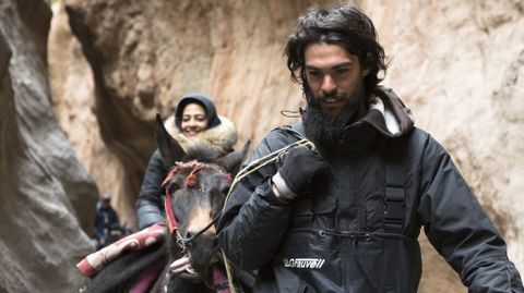 Oliver Laxe, nun momento da filmaci�n de �Mimosas� nas monta�as do Atlas