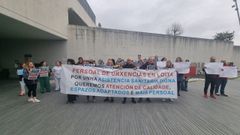 Desde este jueves los celadores de Urgencias se concentrar�n en la entrada principal del HULA.