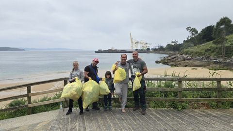 La playa de Cari�o, en Ferrol, en una imagen de archivo