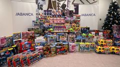 Campa�a de recogida de juguetes de Abanca y Afundaci�n