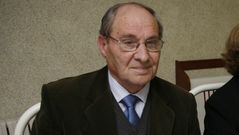 Benjam�n Trillo, en el 2009 durante la presentaci�n del libro sobre Celia Rivas