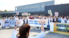 Concentraci�n este lunes en el hospital �lvaro Cunqueiro de Lugo