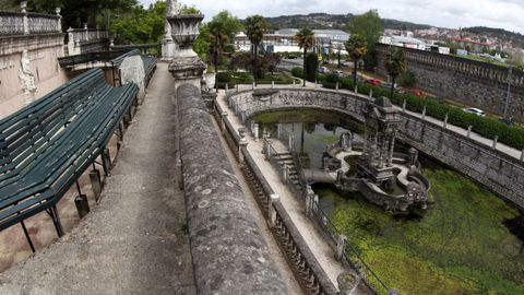 El parque de O Pasatempo en una imagen de archivo, del 2019.