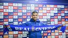 Nahuel Leiva en su presentacin como jugador del Real Oviedo