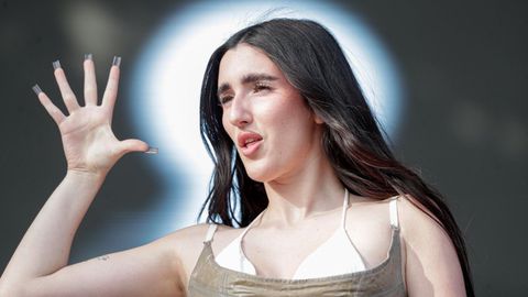 La artista espa&ntilde;ola Judeline en el festival Lollapalooza 2026