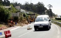 Las obras se realizan en el lugar de A Camuza, cerca de la capital municipal.