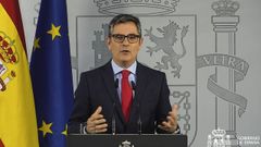 El ministro de la Presidencia, F�lix Bola�os, este jueves.