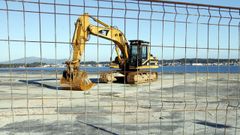 Imagen de archivo de una pala retroexcavadora