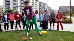Clases de golf en Oza